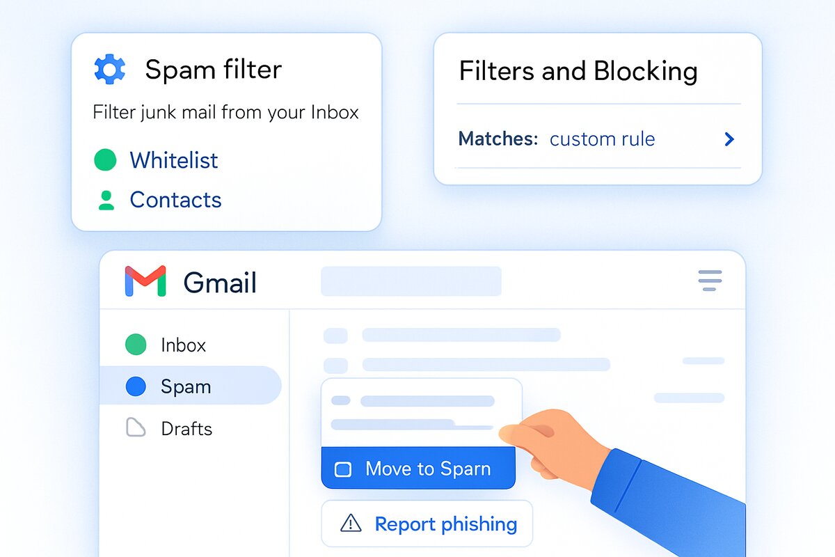 Configuring and Customizing Gmail Spam Filters